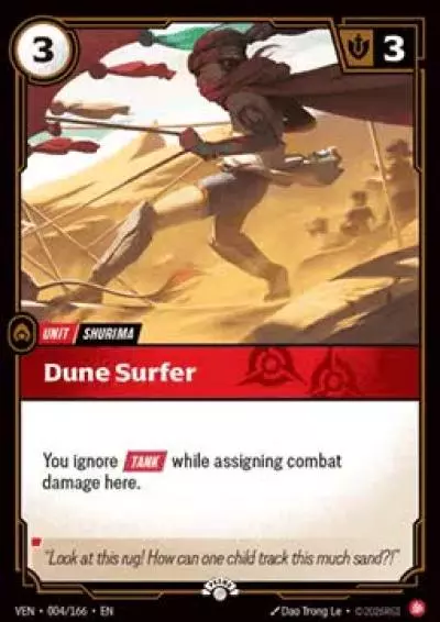 Dune Surfer - VEN-004-p - Promotional Cards - Riftbound card